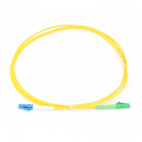 LC/UPC-LC/APC Simplex OS2 9/125 SMF Fiber Patch Cable