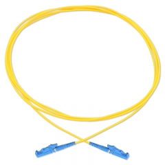 E2000/UPC-E2000/UPC Simplex OS2 9/125 SMF Fiber Patch Cable