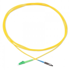 LC/APC-MU/UPC Simplex OS2 9/125 SMF Fiber Patch Cable