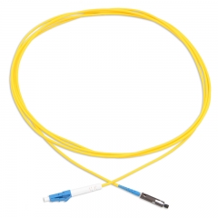 LC/UPC-MU/UPC Simplex OS2 9/125 SMF Fiber Patch Cable