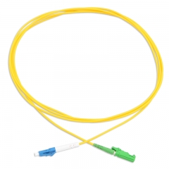 LC/UPC-E2000/APC Simplex OS2 9/125 SMF Fiber Patch Cable