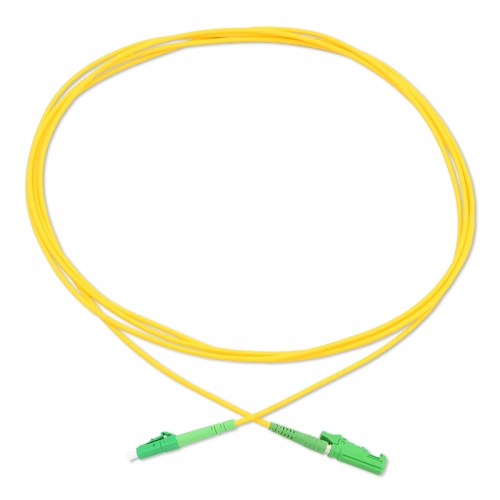 LC/APC-E2000/APC Simplex OS2 9/125 SMF Fiber Patch Cable