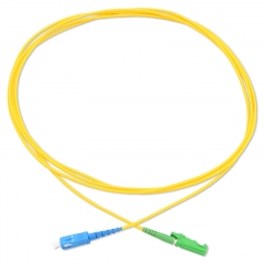 SC/UPC-E2000/APC Simplex OS2 9/125 SMF Fiber Patch Cable