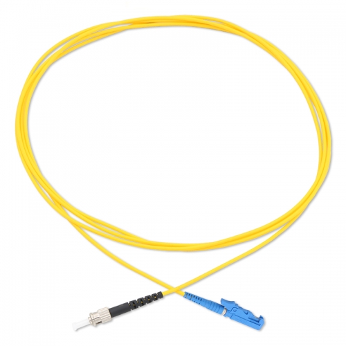 ST/UPC-E2000/UPC Simplex OS2 9/125 SMF Fiber Patch Cable