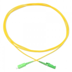 SC/APC-E2000/APC Simplex OS2 9/125 SMF Fiber Patch Cable