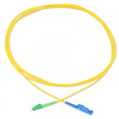 LC/APC-E2000/UPC Simplex OS2 9/125 SMF Fiber Patch Cable