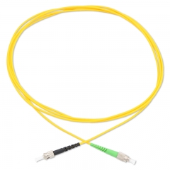 ST/UPC-FC/APC Simplex OS2 9/125 SMF Fiber Patch Cable