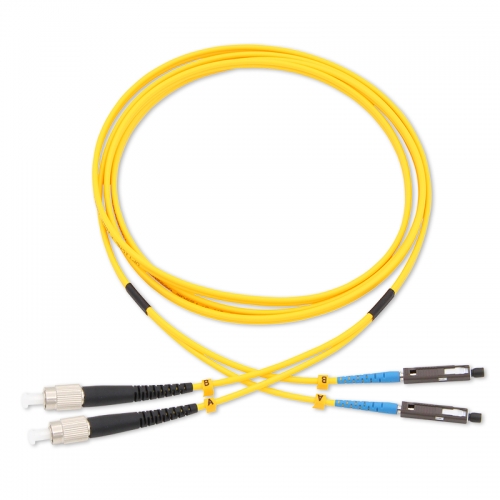 FC/UPC-MU Duplex OS2 9/125 SMF Fiber Patch Cable