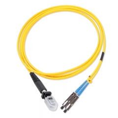 MU-MTRJ Duplex OS2 9/125 SMF Fiber Patch Cable