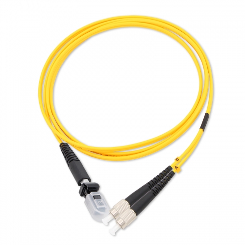 FC/UPC-MTRJ Duplex OS2 9/125 SMF Fiber Patch Cable