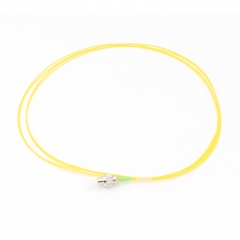 FC-APC Simplex OS2 9/125 Single-mode Fiber Optic Pigtail - 0.9mm PVC/LSZH