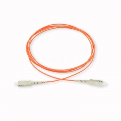 Rollball SC / UPC-SC / UPC Simplex OM2 50/125 Multi-mode Fiber Patch Cable