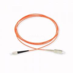 SC/UPC-FC/UPC Simplex OM2 50/125 Multi-mode Fiber Patch Cable