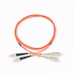 SC/UPC-FC/UPC Duplex OM1 62.5/125 Multi-mode Fiber Patch Cable