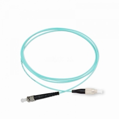 FC/UPC-ST/UPC Simplex OM3 50/125 Multi-mode Fiber Patch Cable