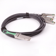 Rollball 3m (10ft) 40G QSFP+ to 4x10G SFP+ Passive Direct Attach Cable