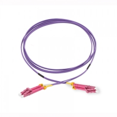 Rollball LC/UPC-LC/UPC Duplex 10G OM4 50/125 Multi-mode Fiber Patch Cable