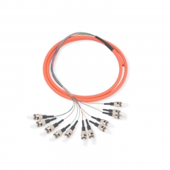 Rollball 12-fiber ST/UPC 50/125 Multi-mode Bunch Fiber Optic Pigtail