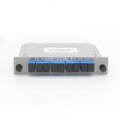 2x8 Fiber optical PLC Splitter, LGX cassette fiber splitter, 2.0mm