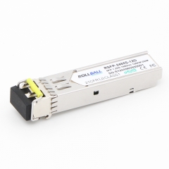 Rollball 1000BASE-EZX SFP 1550nm 120km DOM LC SMF Module Gigabit 1.25Gbs Transceiver