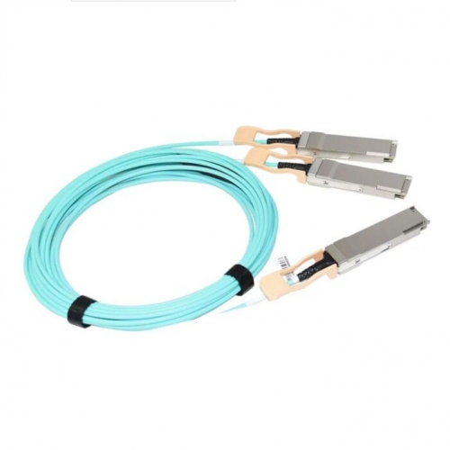 400G QSFP-DD to 2x200G QSFP56 Active optical Cable  (AOC) 1m