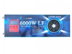 LF 6000W Pure Sine Wave Power Inverter DC 48V to AC 220V/230V/240V, with LCD display, 24000W Peak Power