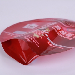 Resealable Stand Up Shape Pouch for Dried Food Packaging