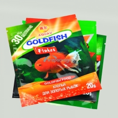 Three Side Seal Fish Food Packaging Bag