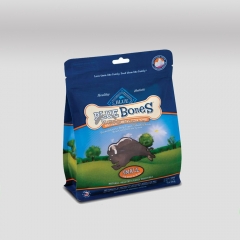 Matt Flat Bottom Bags for Pet Food