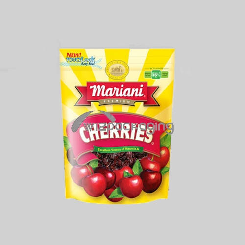 Resealable Stand Up Pouch for Fruits Packaging
