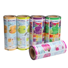 Custom Printed Rollstock Film for Product Packaging