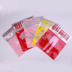 Sportwear Packaging Bag Quad-sealing Pouch with Zipper