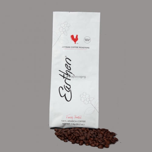 Coffee Bags with Degassing Valve Side Gusset Pouch