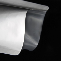Poche alimentaire scellée à 3 côtés en papier d'aluminium à barrière haute température