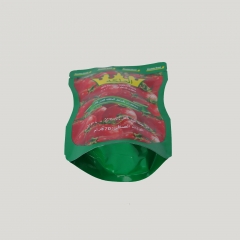 定制印刷高阻隔镀铝番茄酱包装自立袋