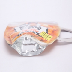 Customized printing snack heat seal shaped pouch