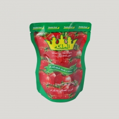 Bolsa de embalaje de pie de salsa de tomate de alta barrera VMPET con impresión personalizada