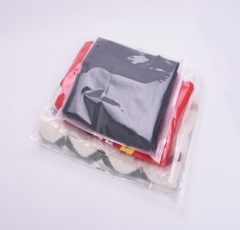 Stock sac d'emballage en tissu ziplock