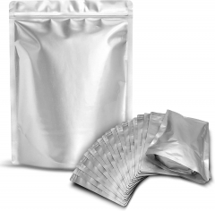 High barrier aluminum foil stand up pouch with zipper