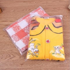 Stock ziplock cloth packaging bag