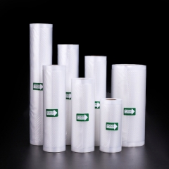 Embossing frozen vacuum meat packaging roll bag