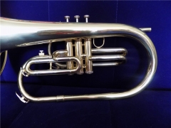 Marching Mellophone F Tone Brass Body Instruments Supplying OEM Dropshipping