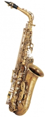 Saxophone Alto Antique Gold Finish Musical instrum...