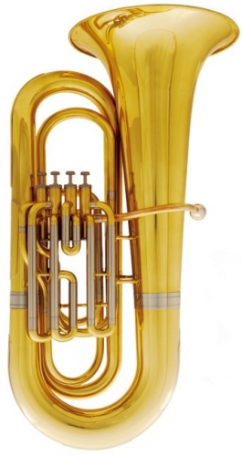 4/4 Tuba Four Piston Valves Bb Flat 1020mm Height Brass Body Musical instruments Online Sale