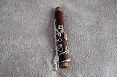 High Grade Rosewood Clarinet Silver plated W/Case Woodwind Musical Instruments for sale