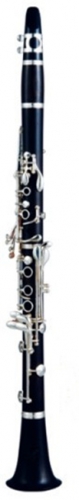 Ebony Clarinet 17 Keys with Nickel plated W/ABS Case Woodwind Musical Instruments for sale