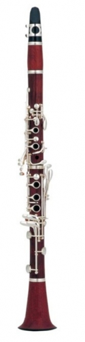 Rosewood Clarinet 17keys Silver plated W/ABS Case Woodwind Musical Instruments for sale