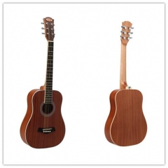 Plywood Acoustic Guitar Batterfly wood+Walnut wood...