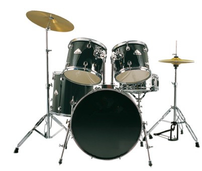 Black PVC Drum Set 5 pieces Drum set for Sale