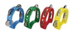 Tambourine Plastic Material Four Pairs of Jingles ...